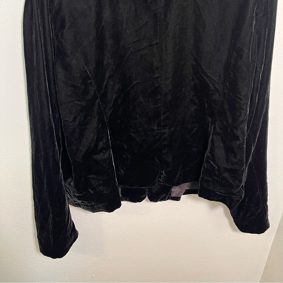 Cato Winter Chill Ideal Black Velvet Jacket 22W - Picture 7 of 10